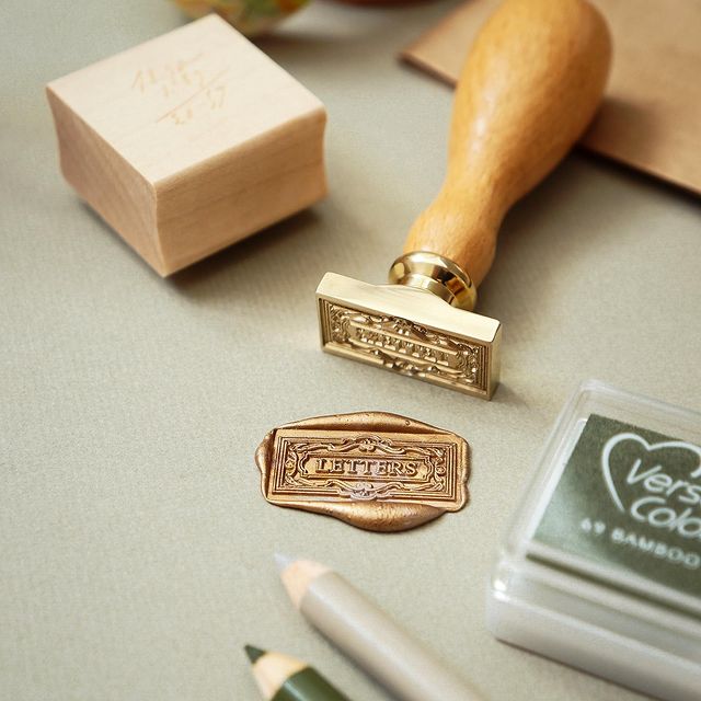 MISTERROBINSON Letters Slot Wax Seal Stamp