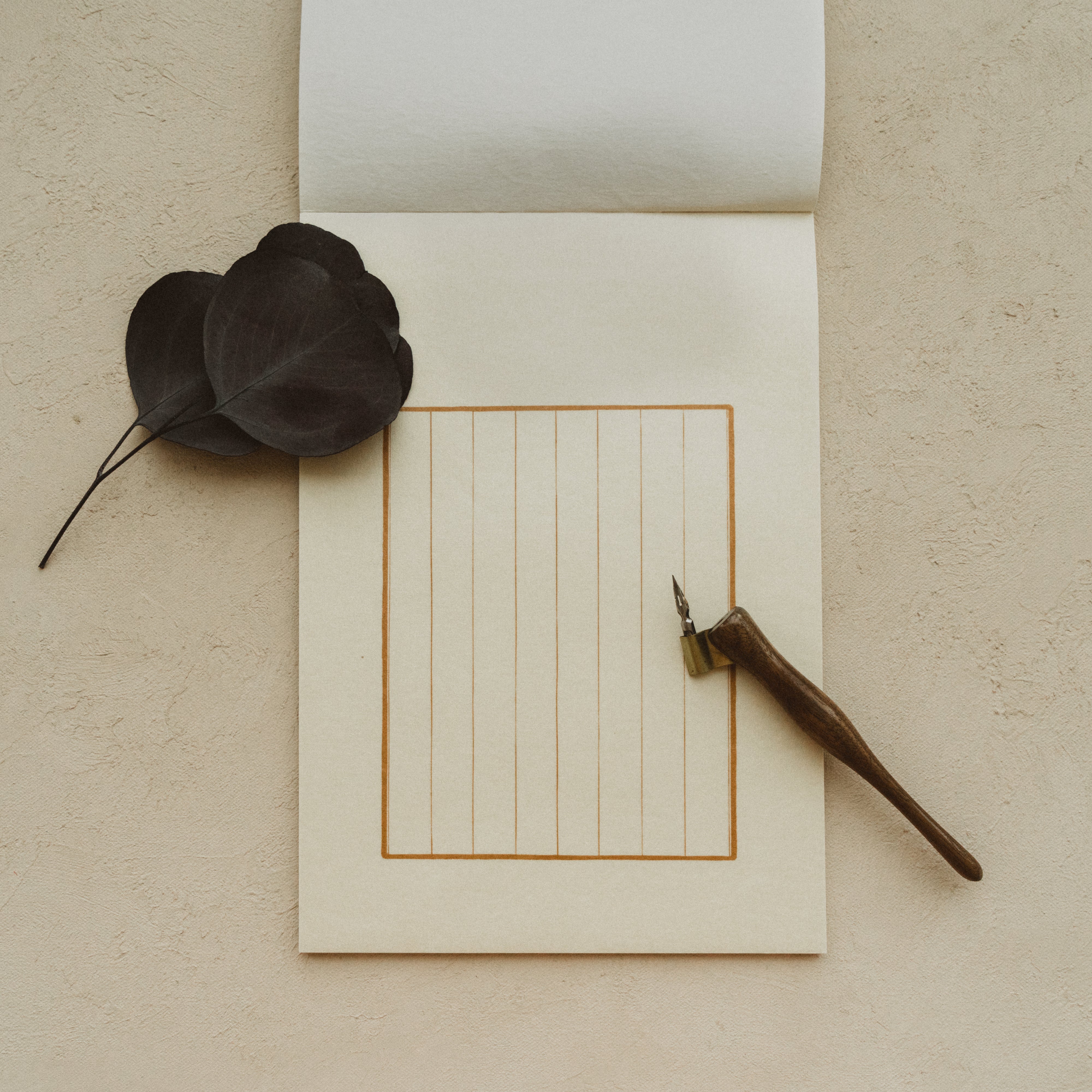 Kozo Frame Writing Pad – Softly Studio